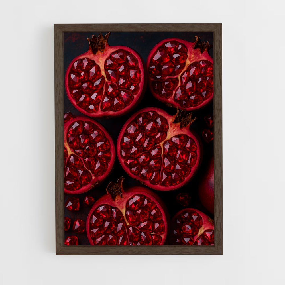 ap-pomegranate-9 cadre Bois foncé