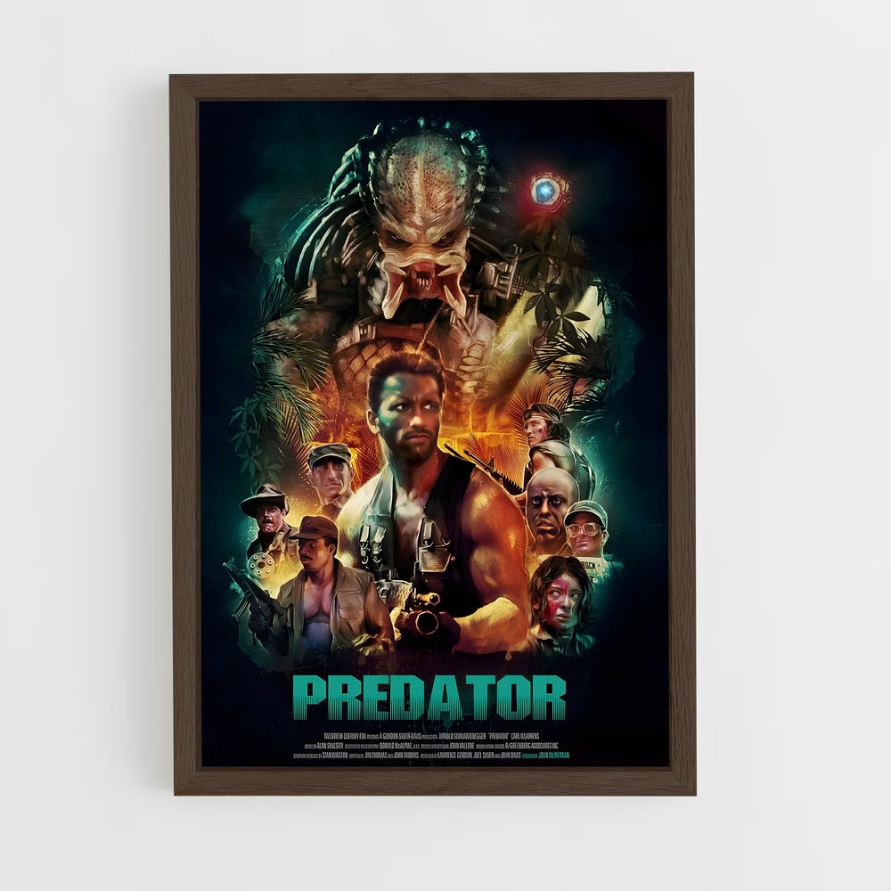 ap-predator-1 cadre Bois foncé