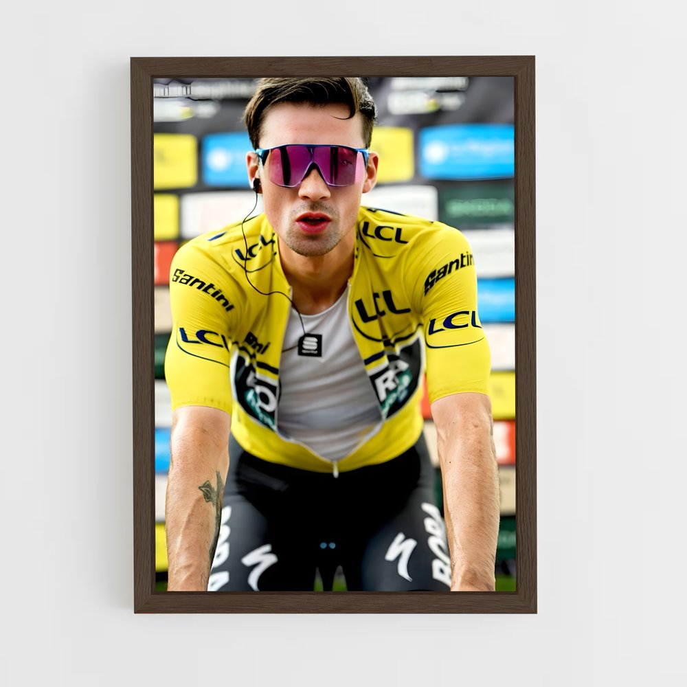 ap-primoz roglic-1 cadre Bois foncé