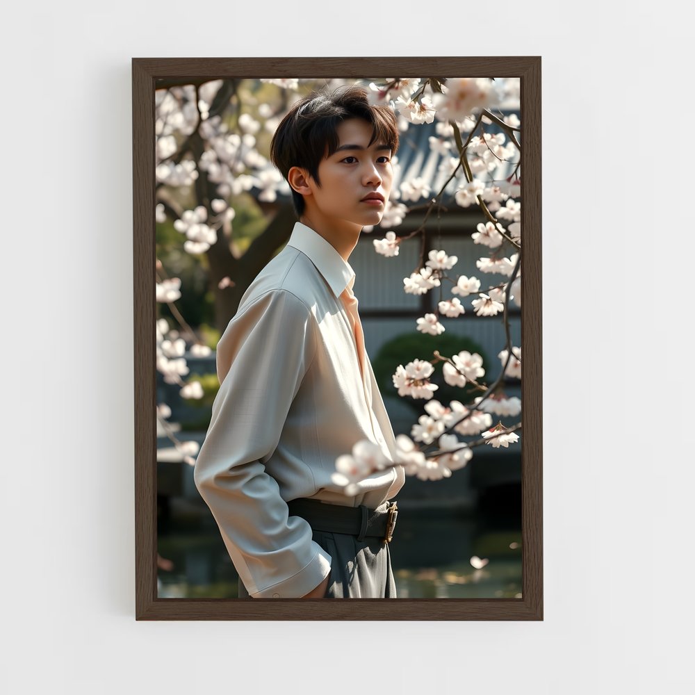 ap-prince hisahito-4 cadre Bois foncé
