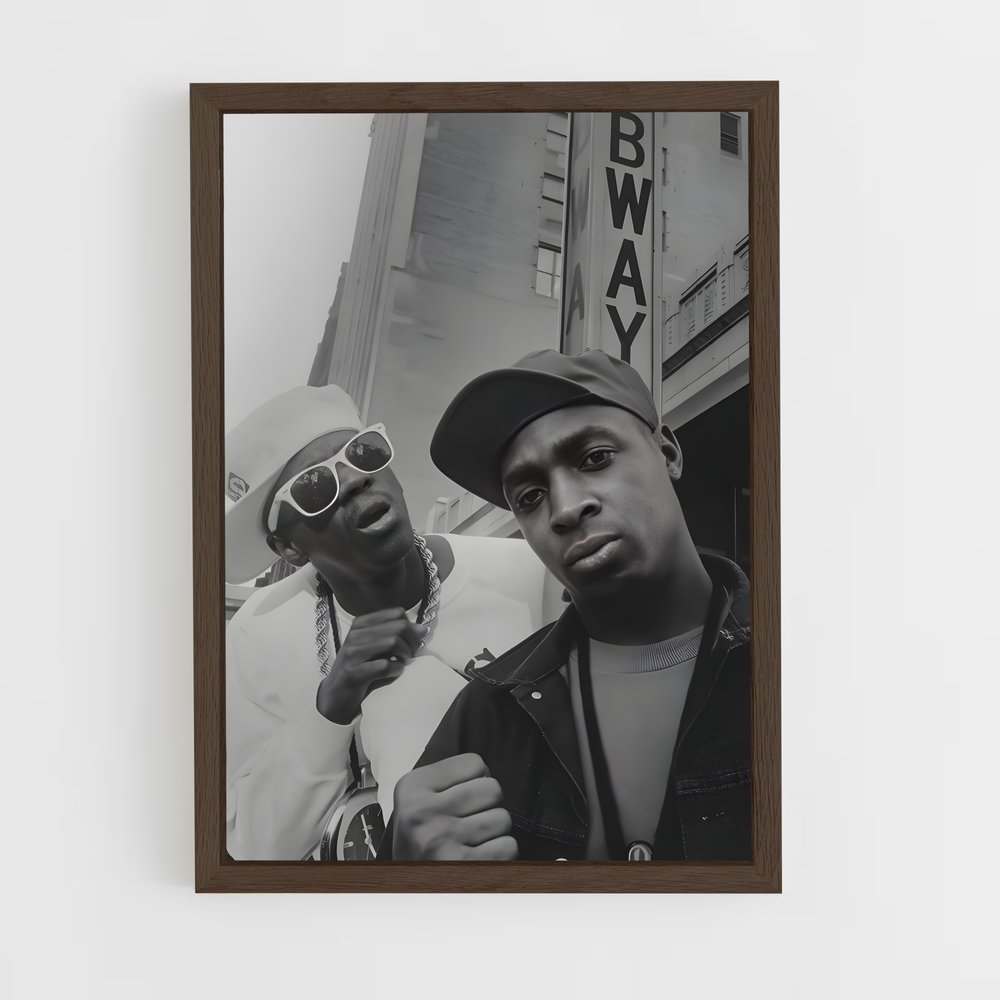 ap-public enemy-2 cadre Bois foncé