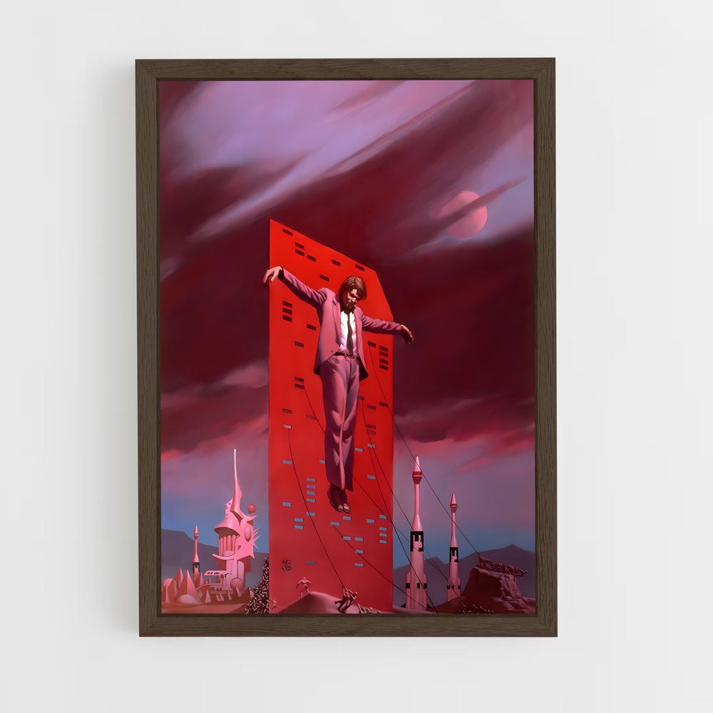 ap-pulp sci fi-2 cadre Bois foncé