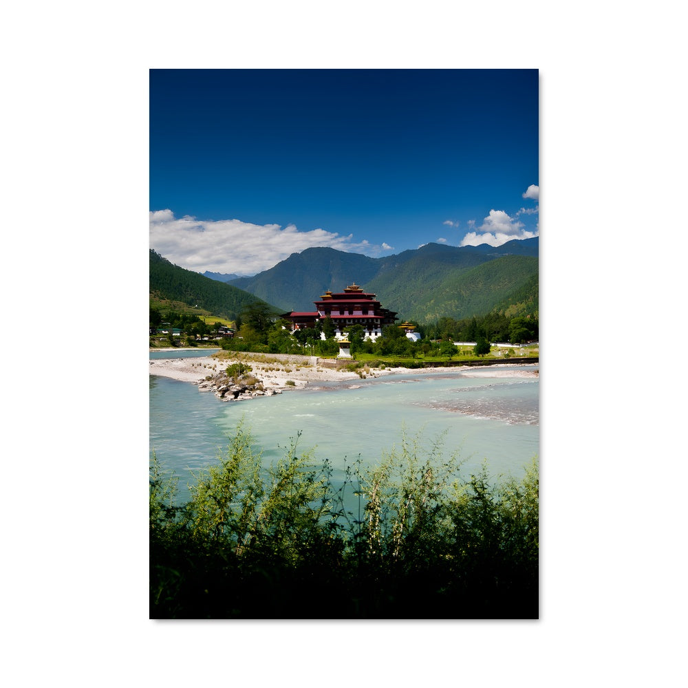 Poster Reflets de Punakha
