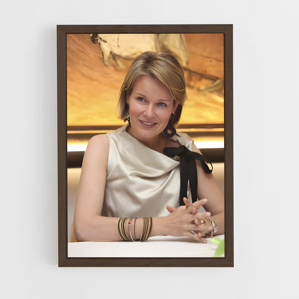 ap-queen mathilde-9 cadre Bois foncé