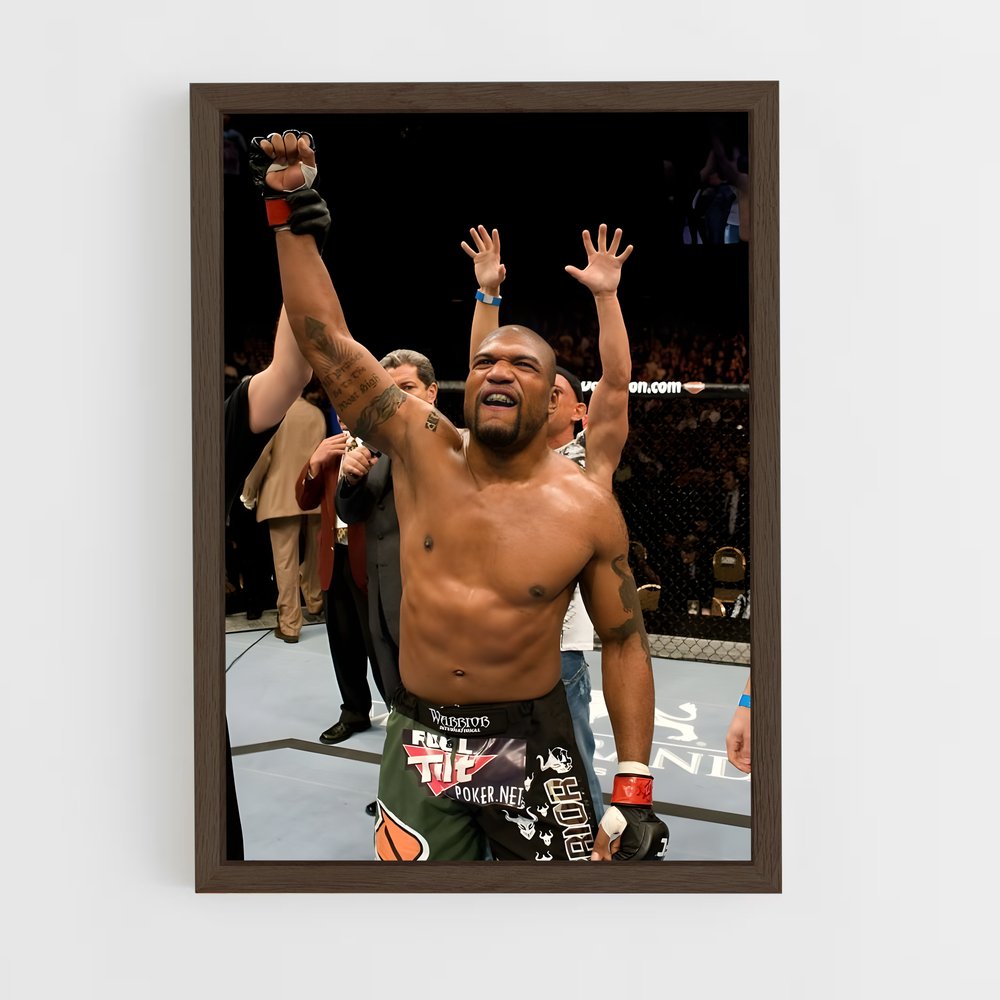ap-quinton rampage jackson-9 cadre Bois foncé