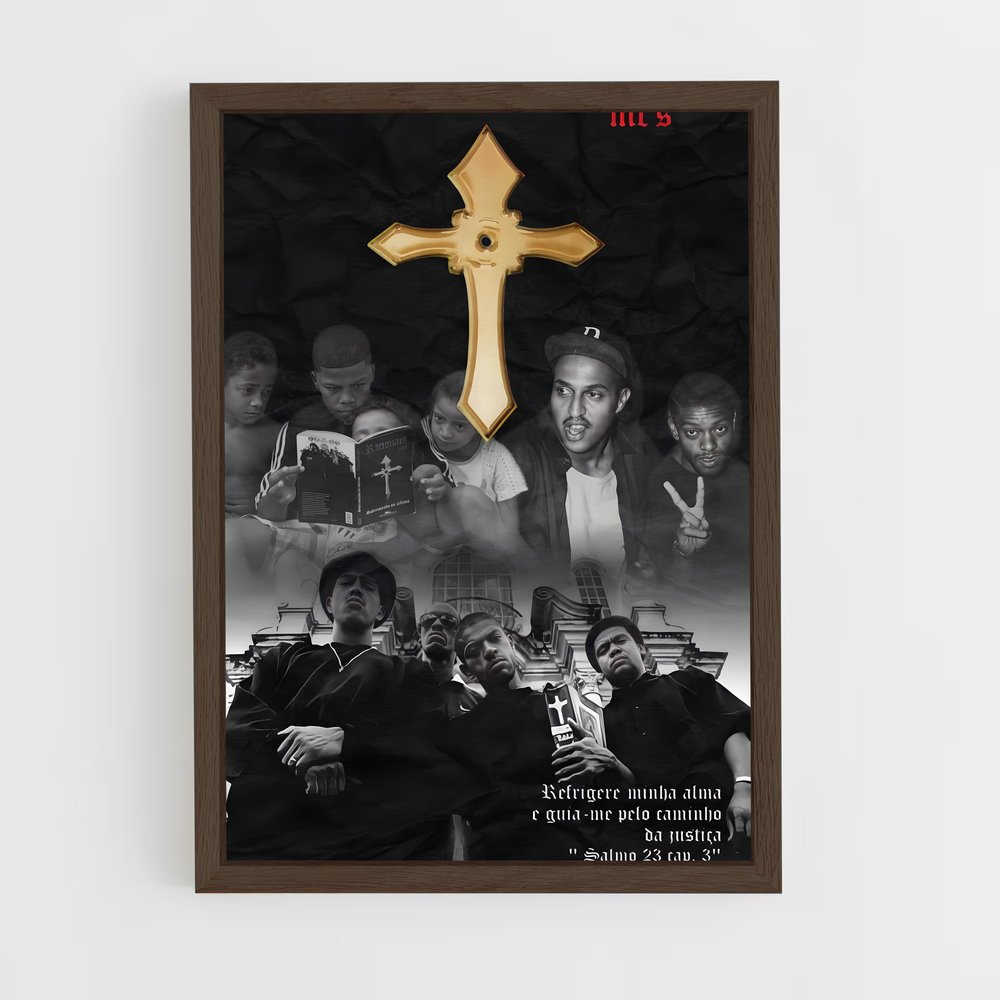 ap-racionais mc's-1 cadre Bois foncé