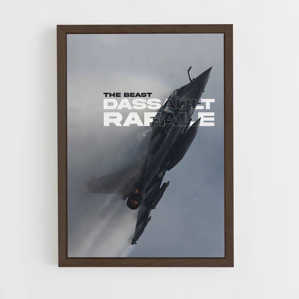 ap-rafale-1 cadre Bois foncé