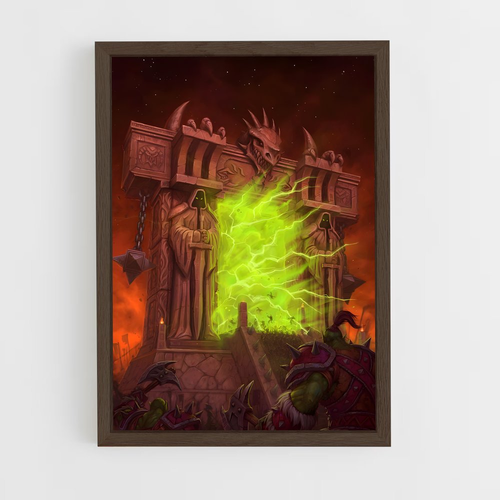 ap-ragnaros-5 cadre Bois foncé