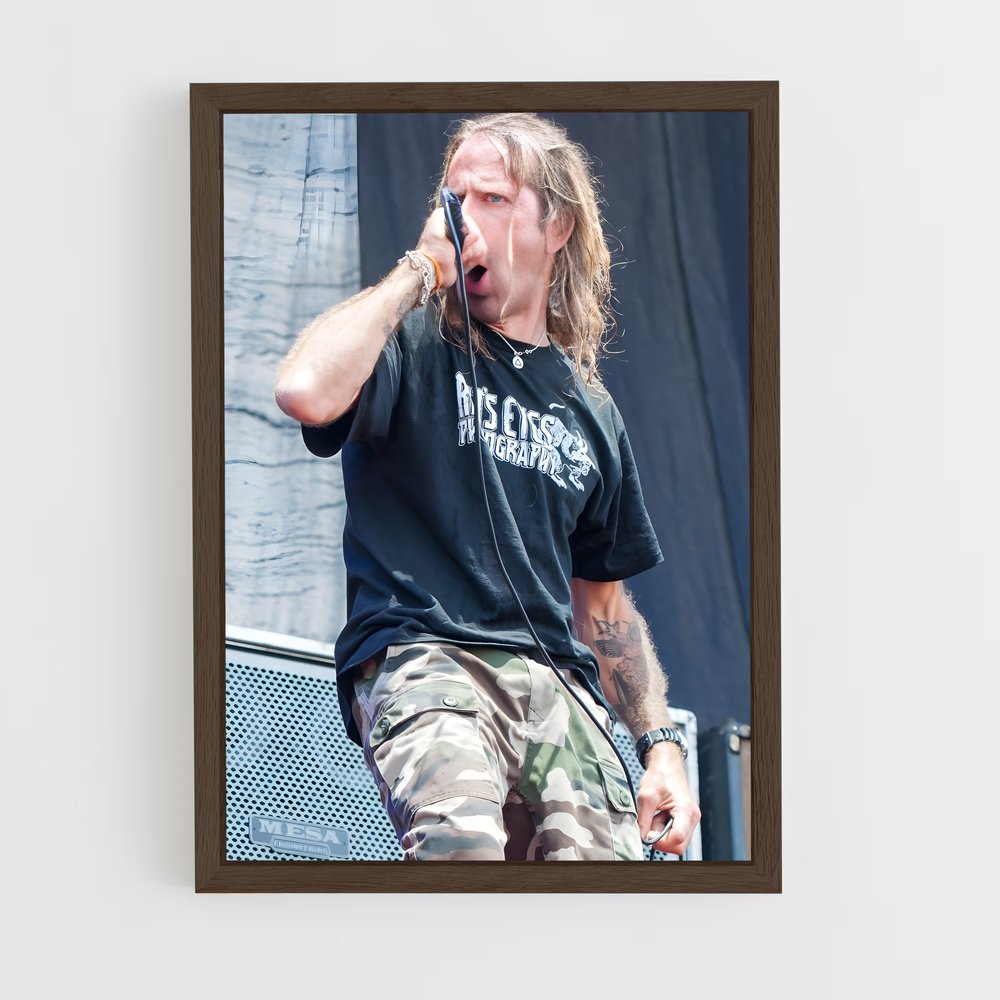 ap-randy blythe-7 cadre Bois foncé