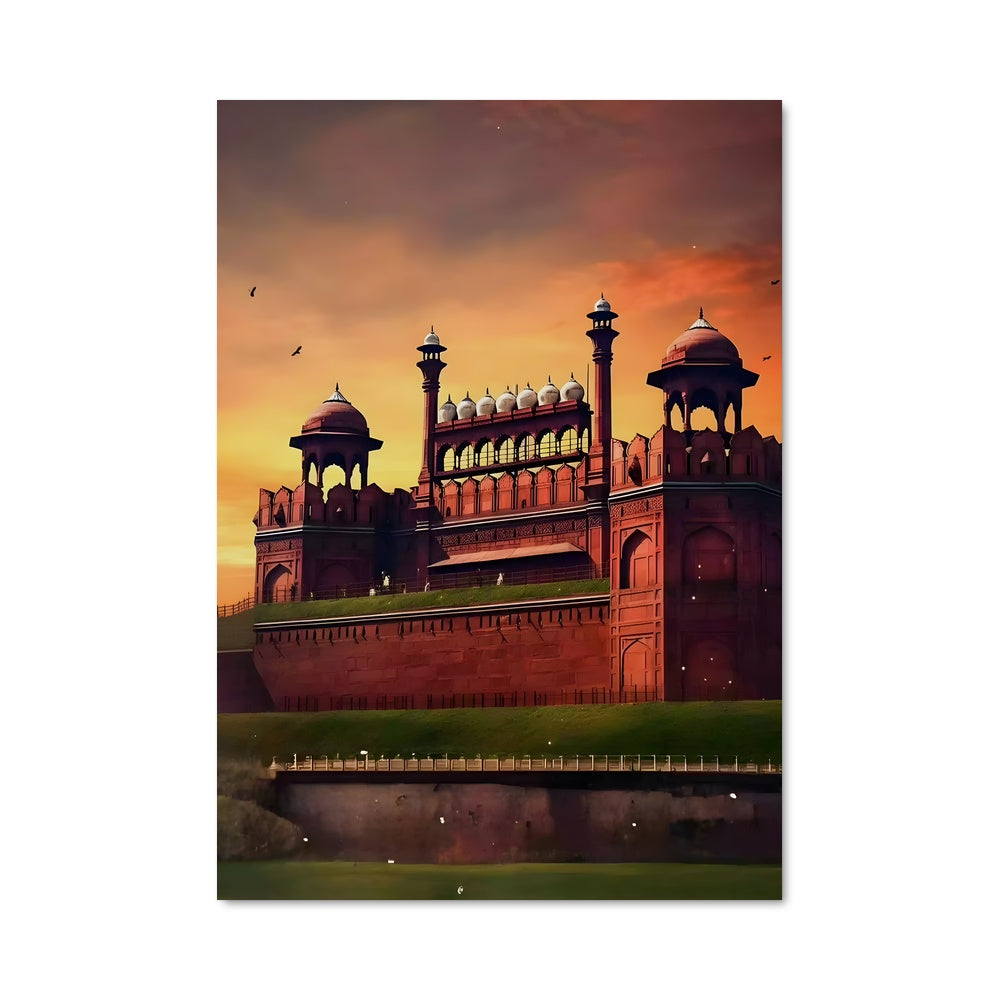 Poster Red fort 87979