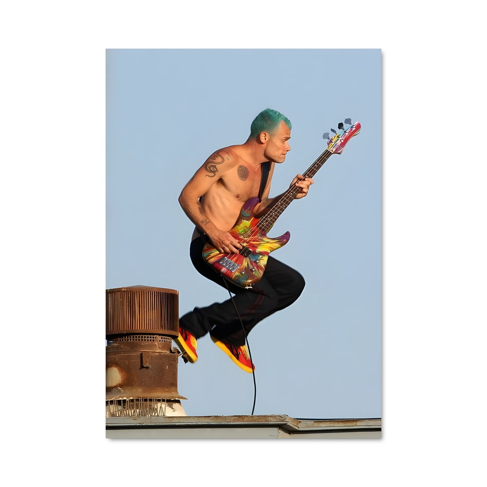 Poster Green Guitar Hero
