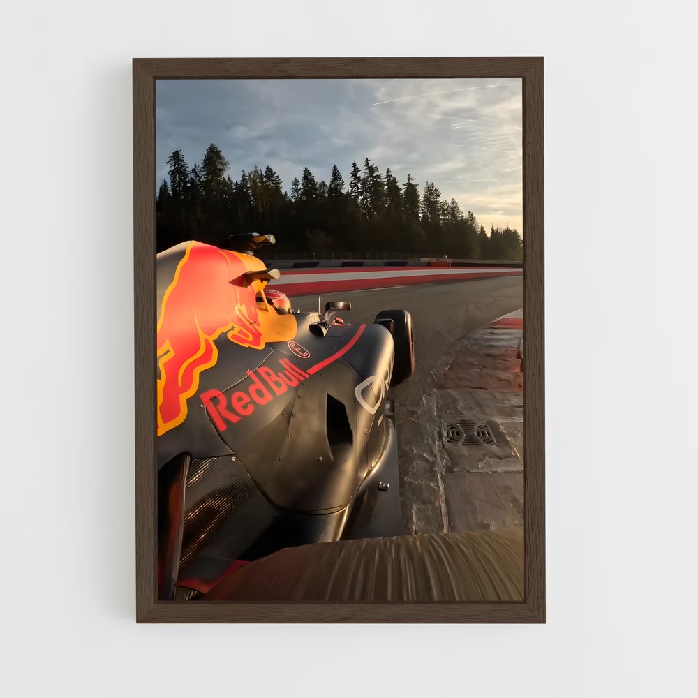 ap-red bull racing-8 cadre Bois foncé
