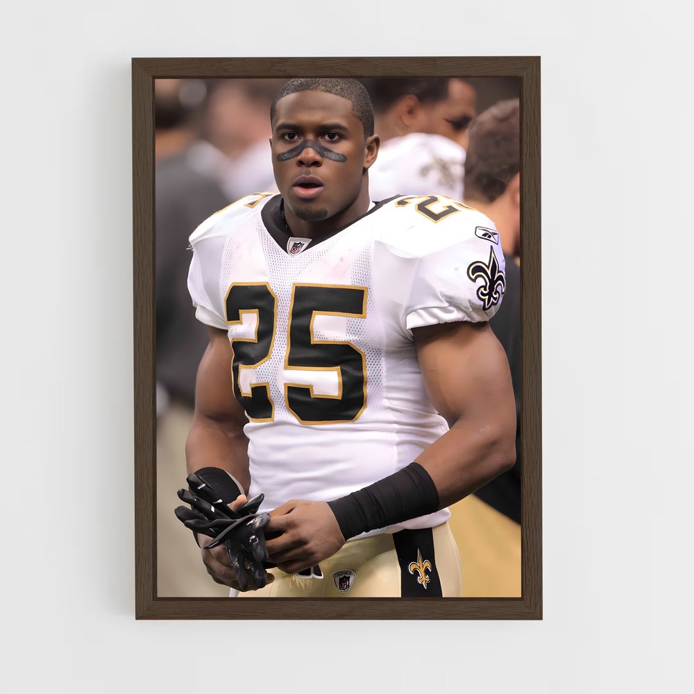 ap-reggie bush-1 cadre Bois foncé