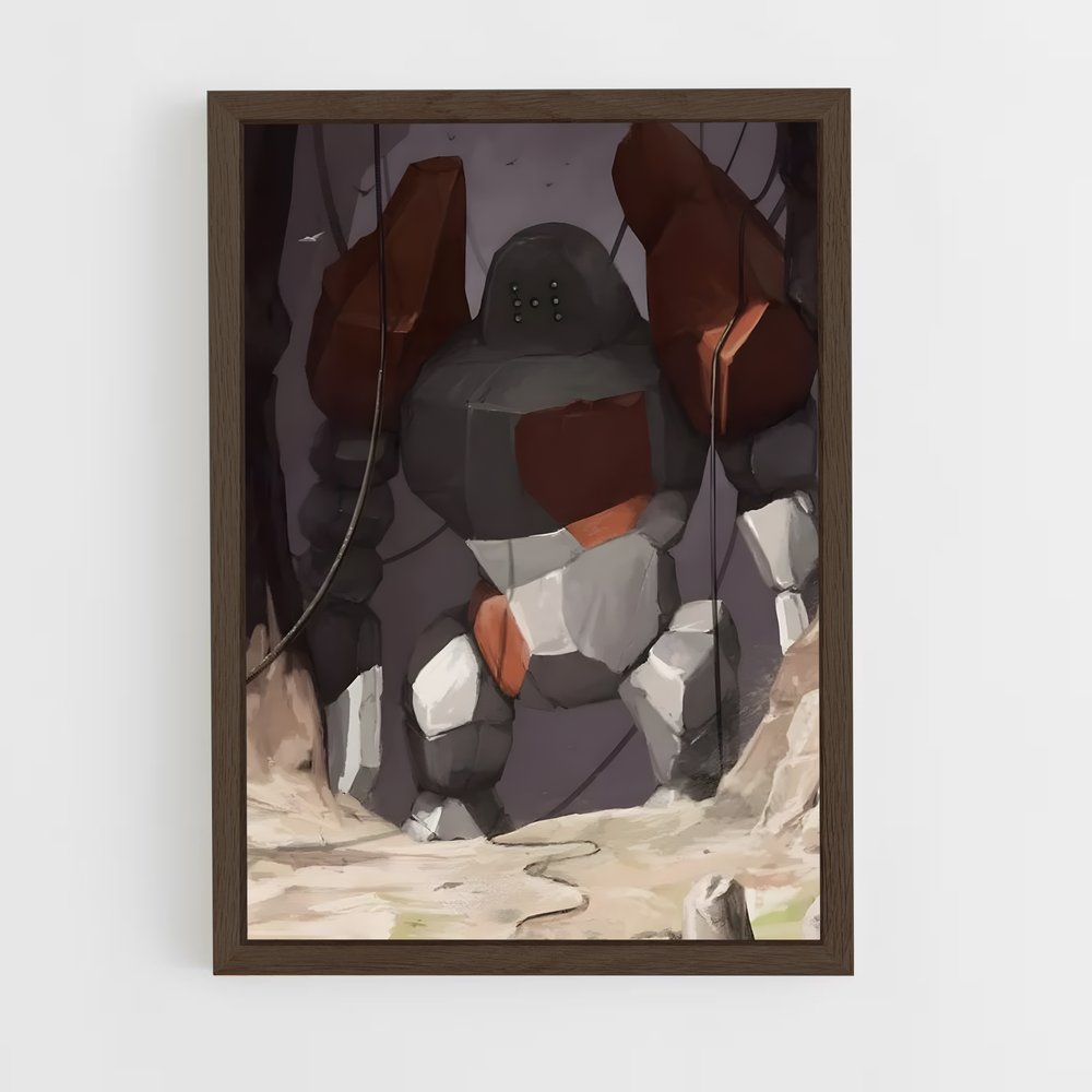 ap-regirock-3 cadre Bois foncé
