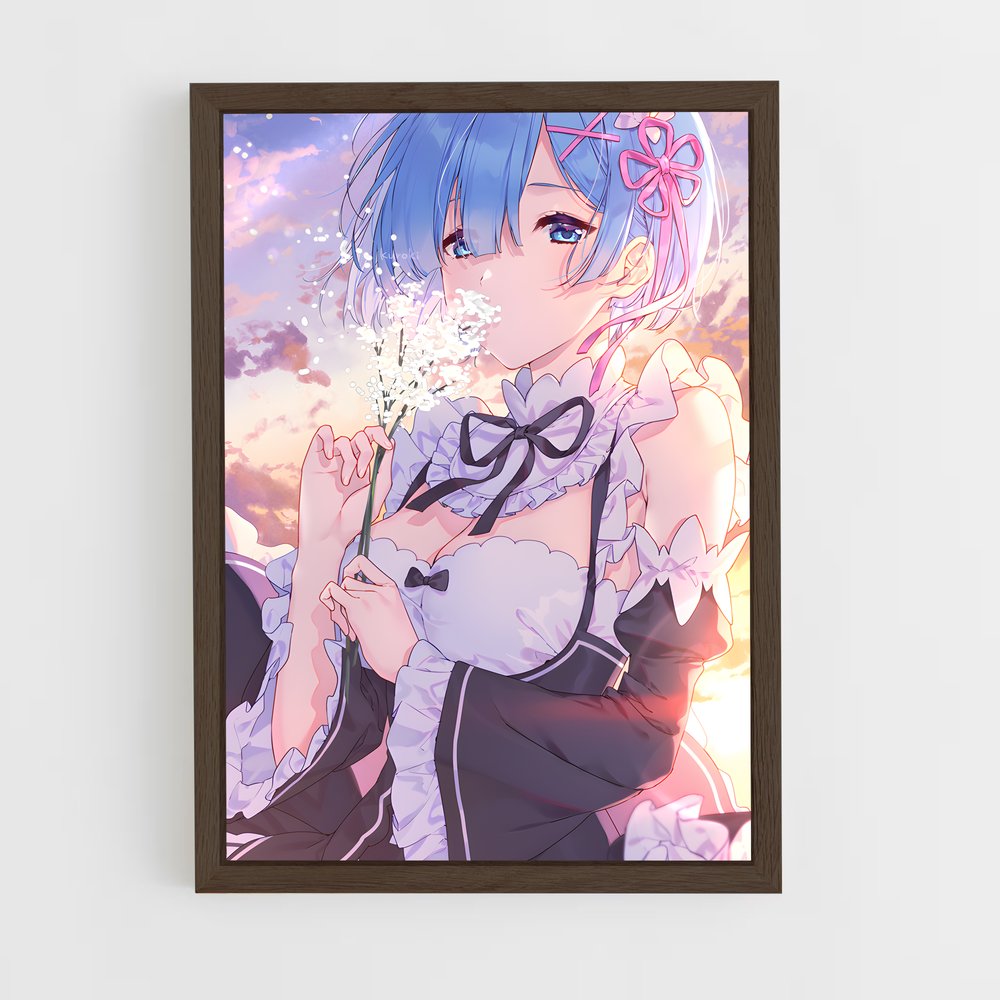 ap-rem-8 cadre Bois foncé