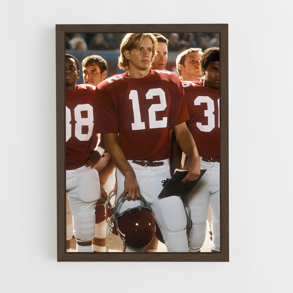 ap-remember the titans-2 cadre Bois foncé