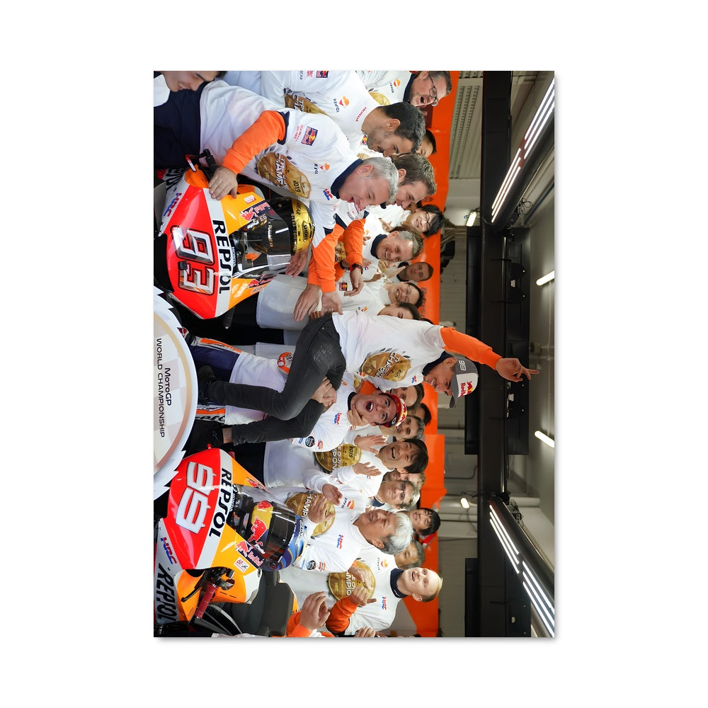 Poster Team Repsol Racing