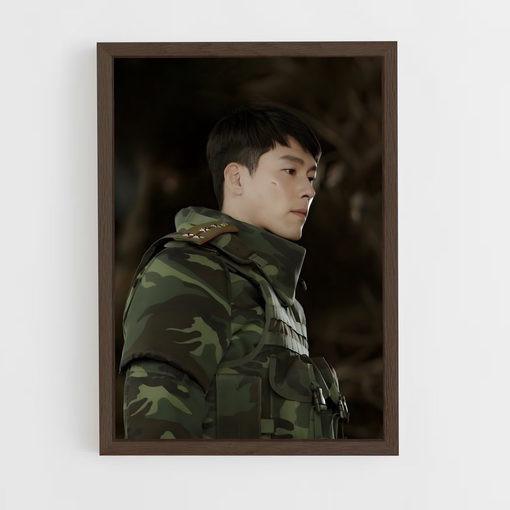 ap-ri jeong hyeok-1 cadre Bois foncé