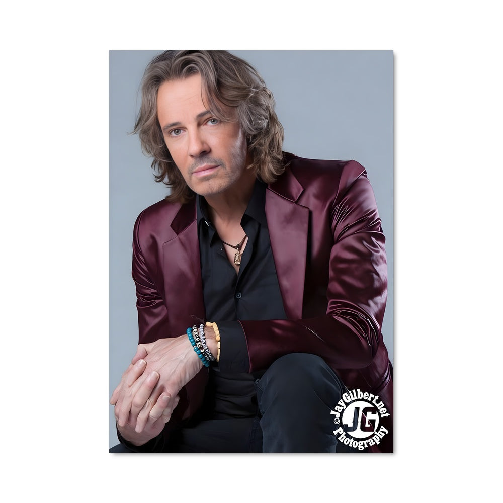 Poster Rick en Maroon
