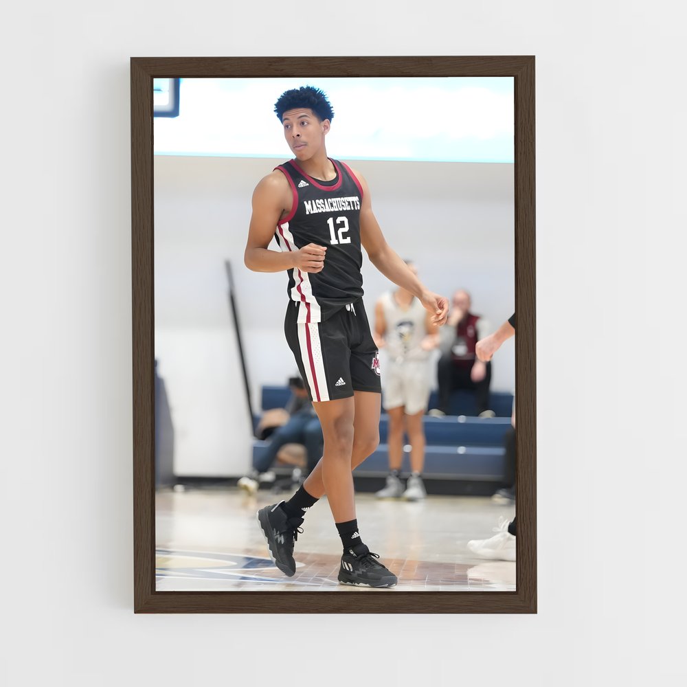 ap-rick pitino-3 cadre Bois foncé