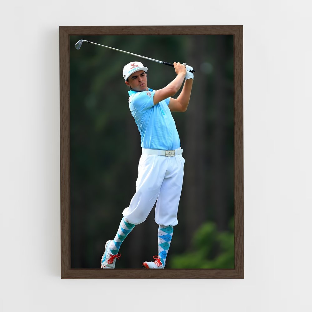 ap-rickie fowler-4 cadre Bois foncé
