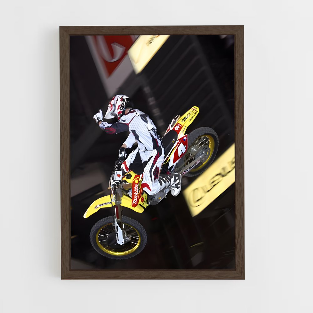 ap-ricky carmichael-5 cadre Bois foncé