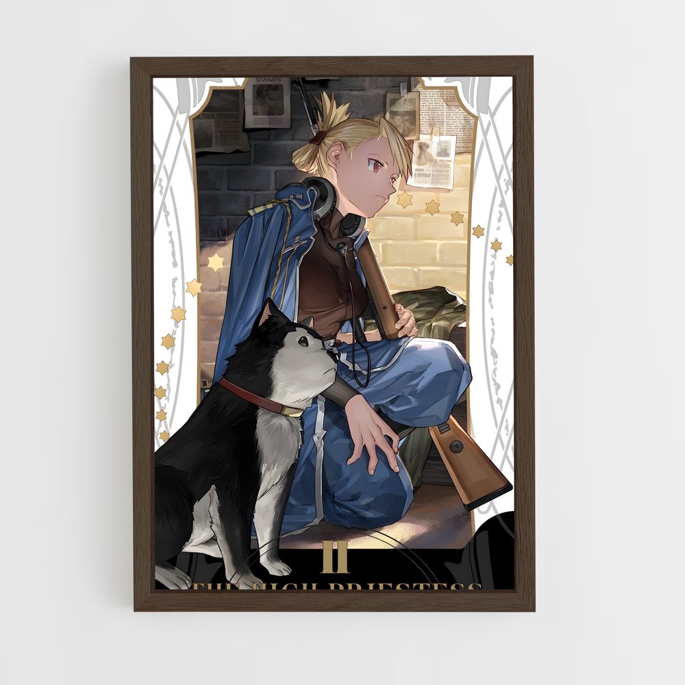 ap-riza hawkeye-4 cadre Bois foncé