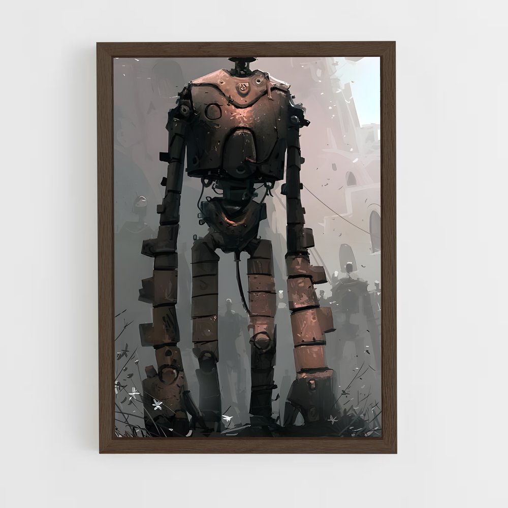 ap-robot soldier-1 cadre Bois foncé