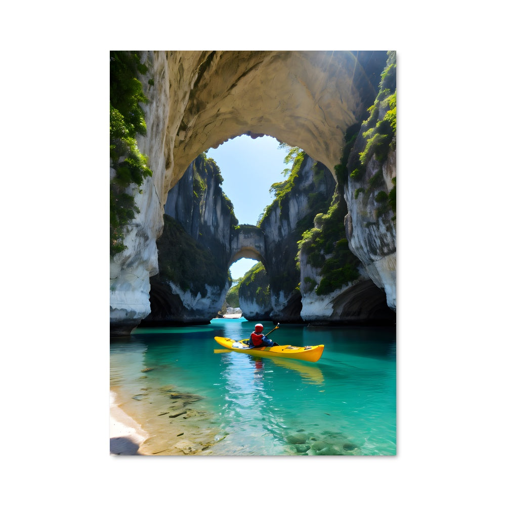 Poster Kayak Paradise