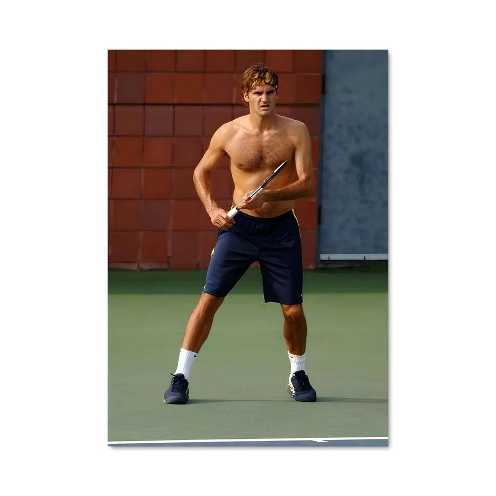 Poster Federer Unleashed