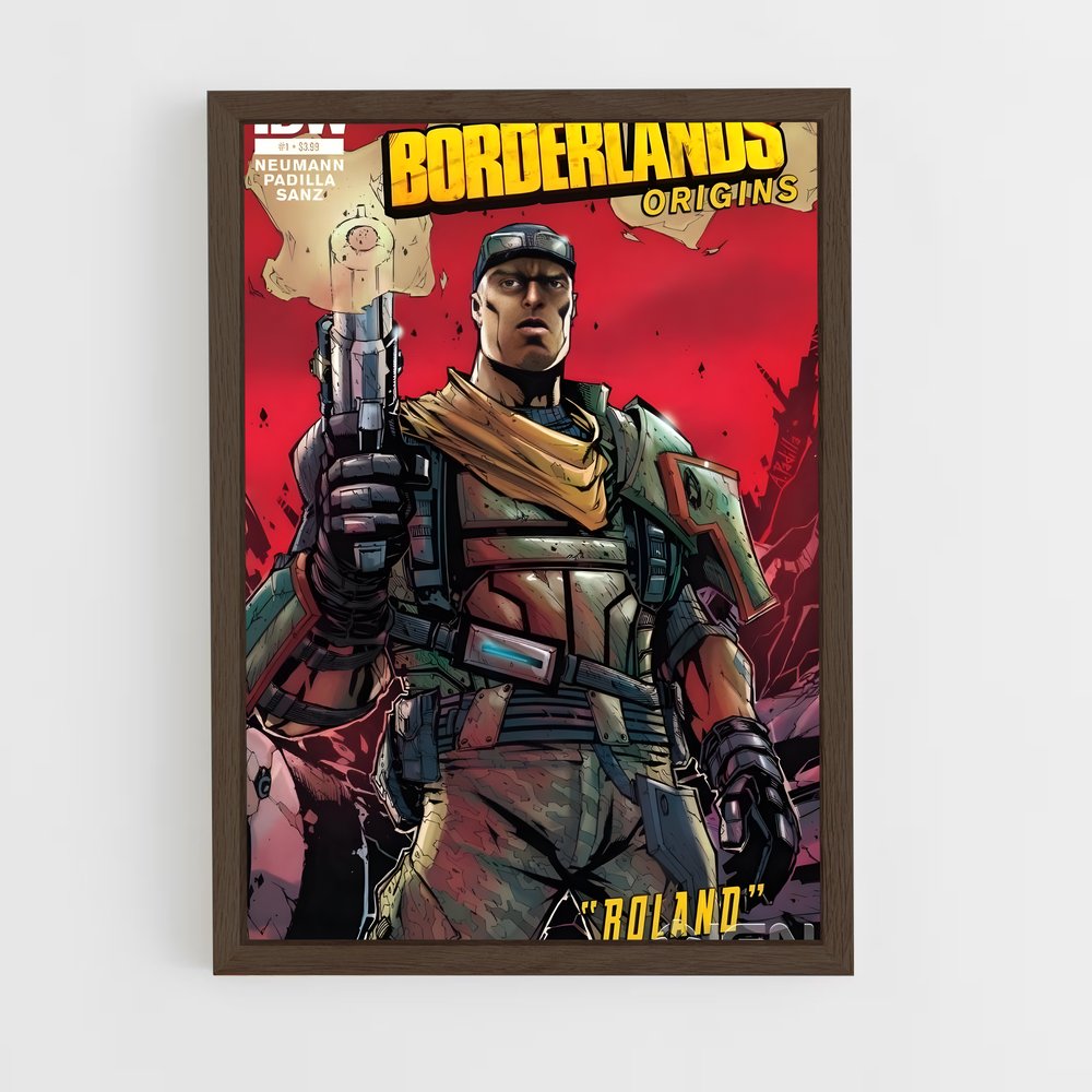 ap-roland borderlands-1 cadre Bois foncé