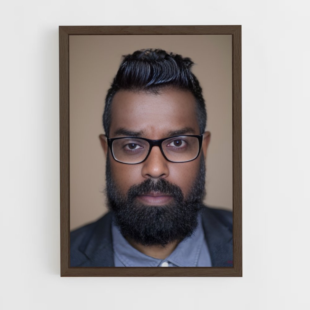 ap-romesh ranganathan-2 cadre Bois foncé