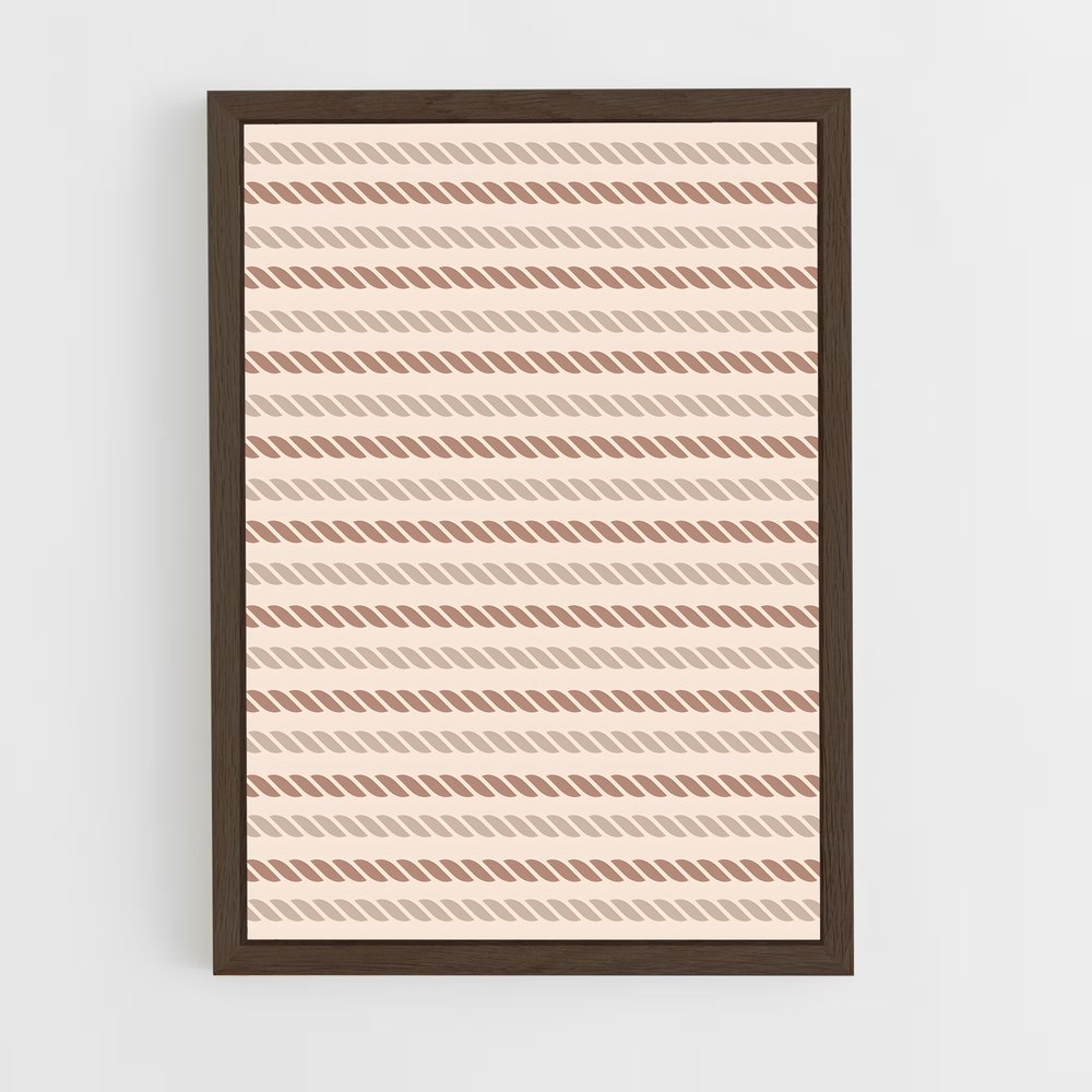 ap-rope patterns-7 cadre Bois foncé