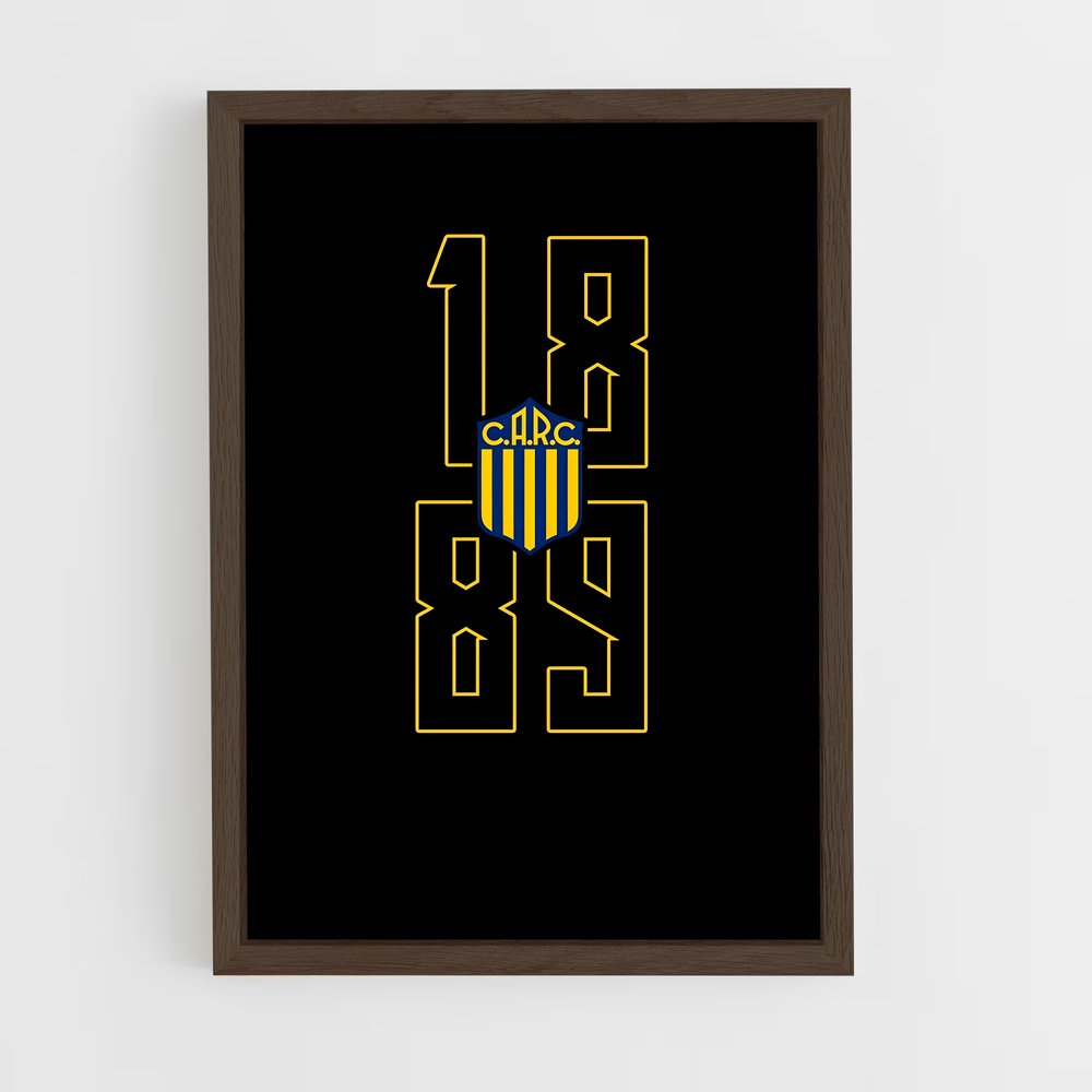 ap-rosario central-13 cadre Bois foncé