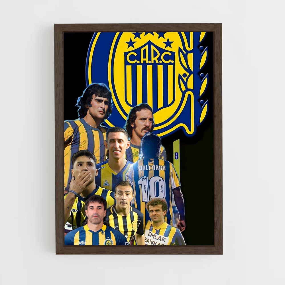 ap-rosario central-14 cadre Bois foncé