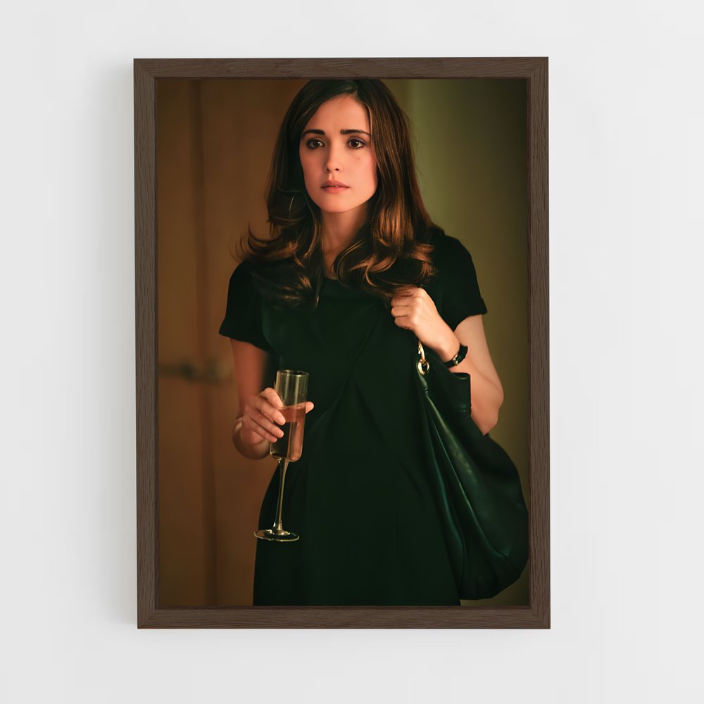 ap-rose byrne-3 cadre Bois foncé