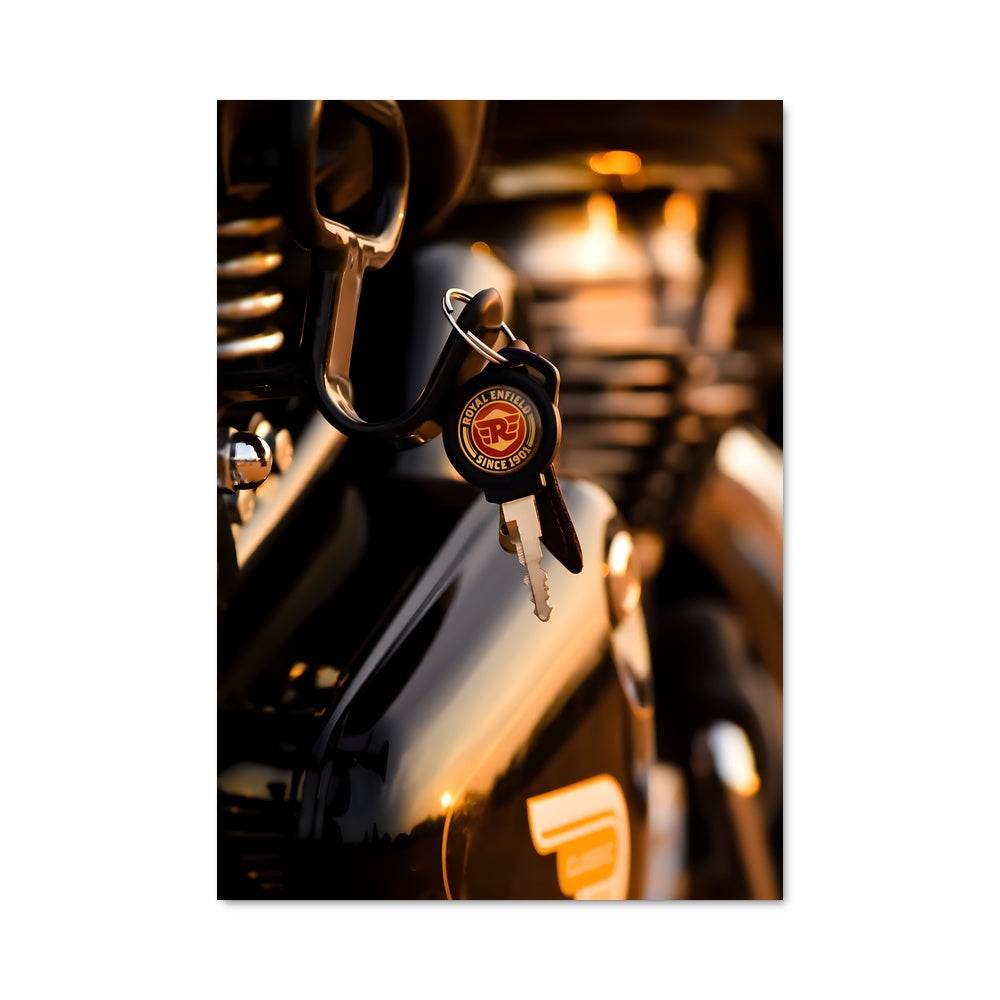 Poster Clé de Moteur