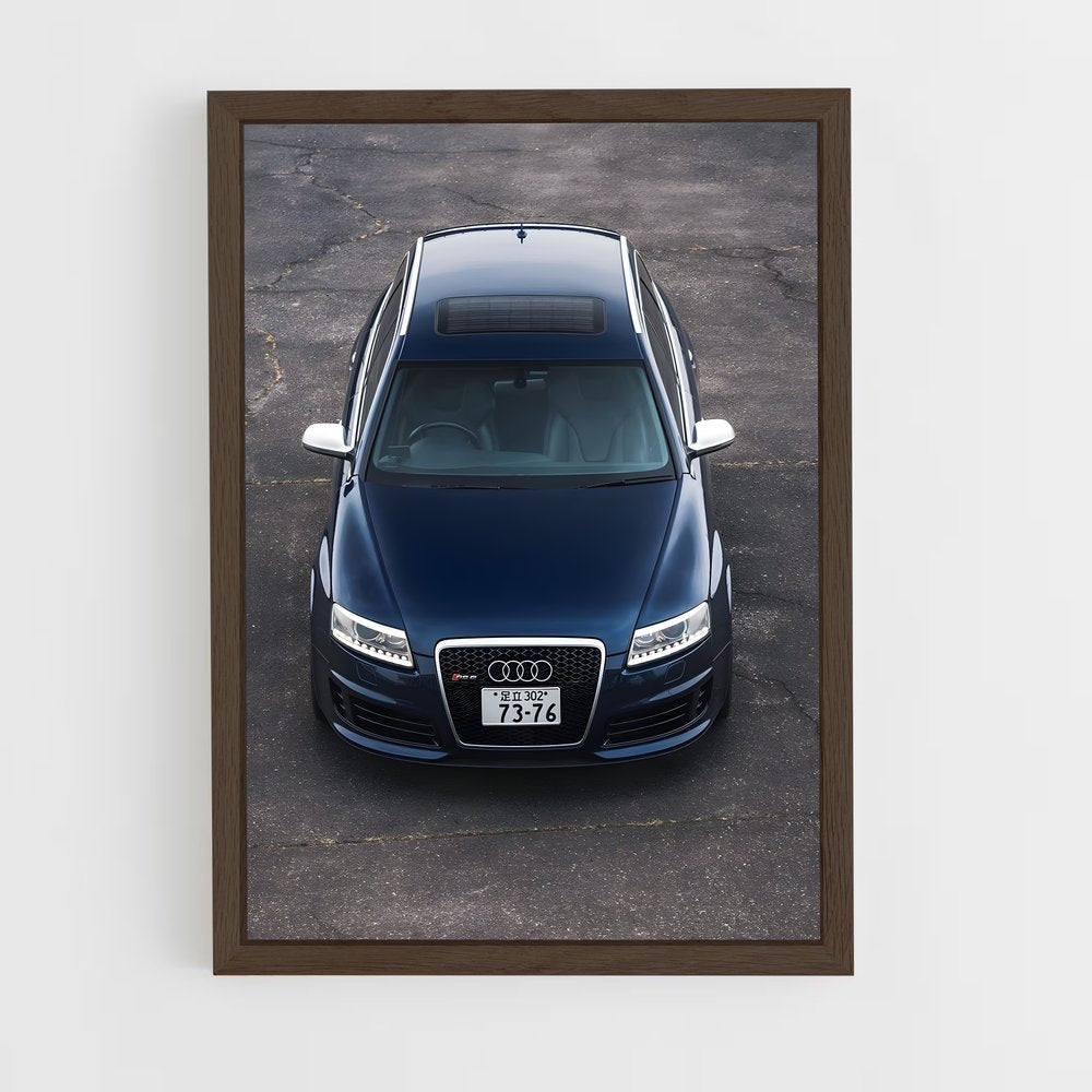 ap-rs6 c6-1 cadre Bois foncé