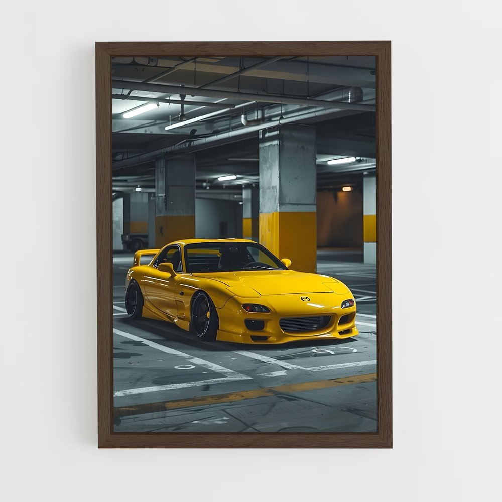 ap-rx-7 fc-1 cadre Bois foncé