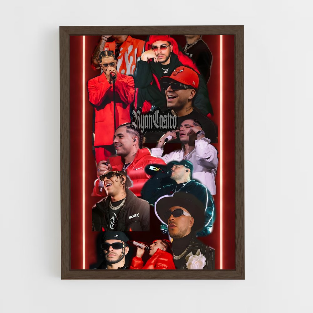 ap-ryan castro-2 cadre Bois foncé