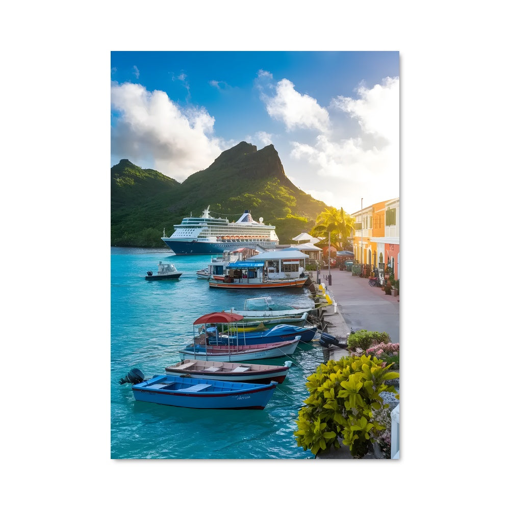 Poster Porto de Saint-Lucie