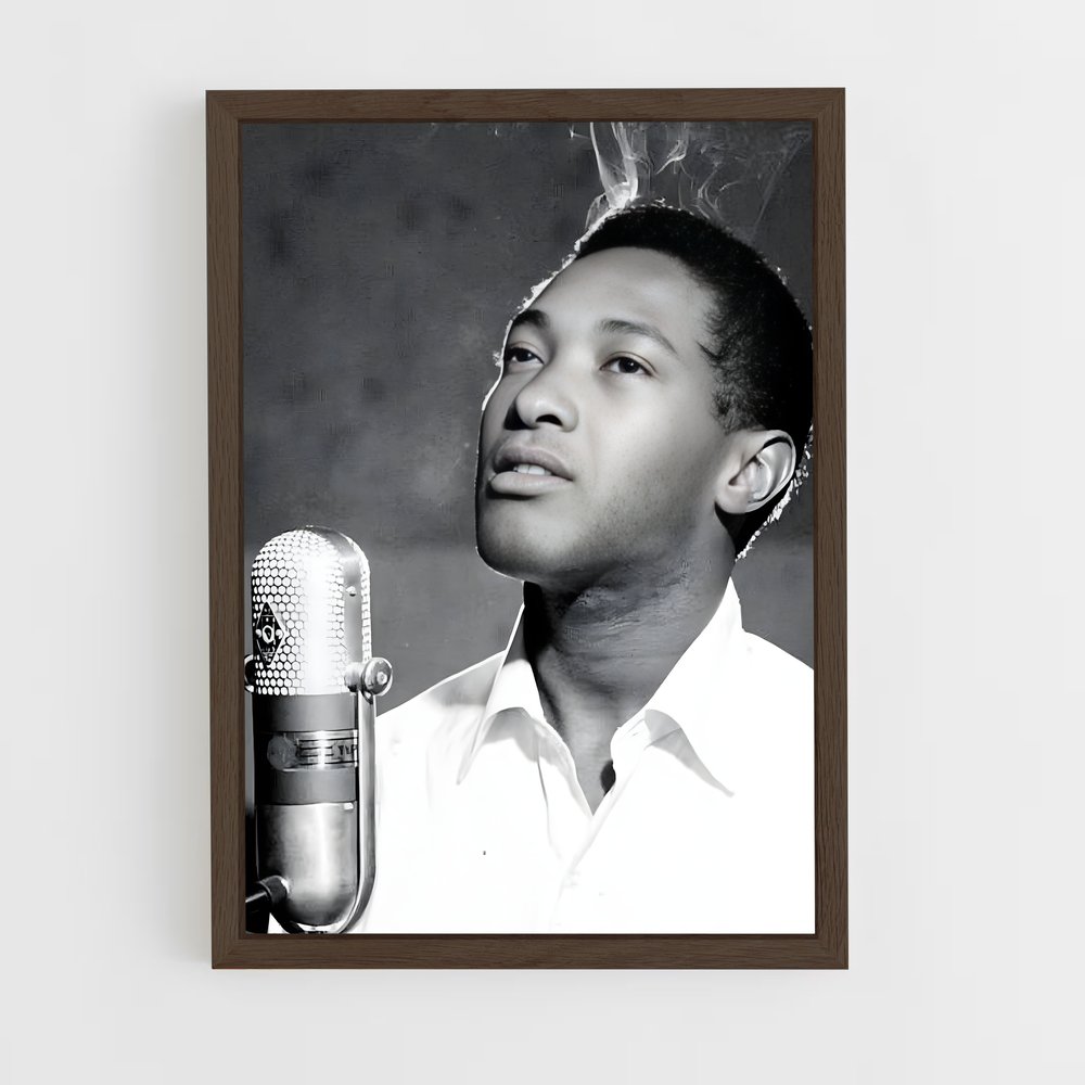 ap-sam cooke-4 cadre Bois foncé