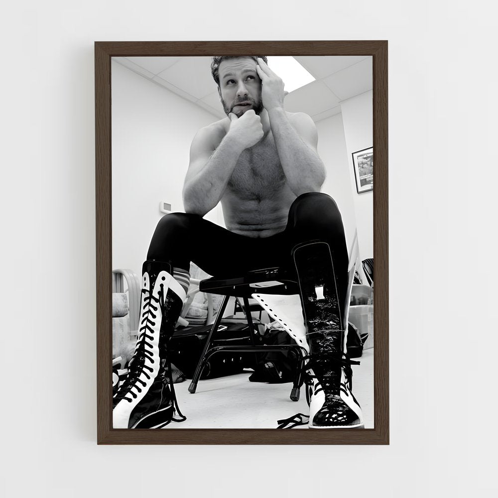 ap-sami zayn-7 cadre Bois foncé