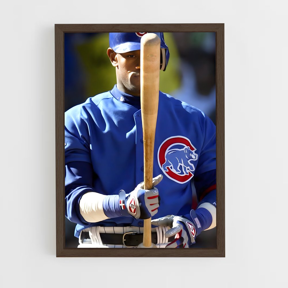 ap-sammy sosa-7 cadre Bois foncé