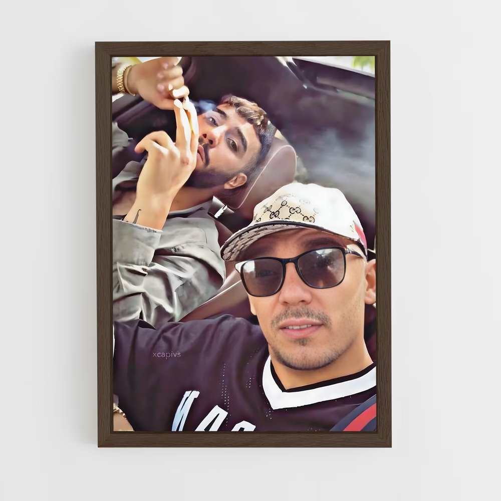 ap-samra-3 cadre Bois foncé