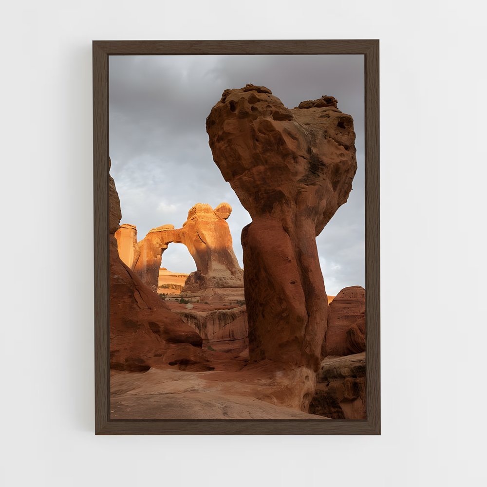 ap-sandstone-3 cadre Bois foncé