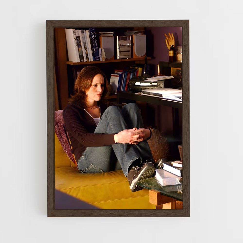 ap-sara sidle-6 cadre Bois foncé