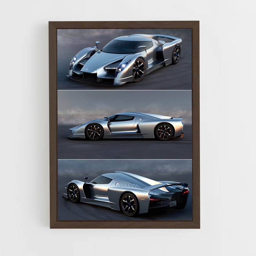 ap-scg003-6 cadre Bois foncé