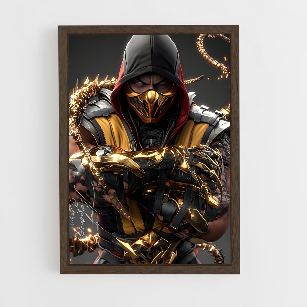 ap-scorpion-16 cadre Bois foncé