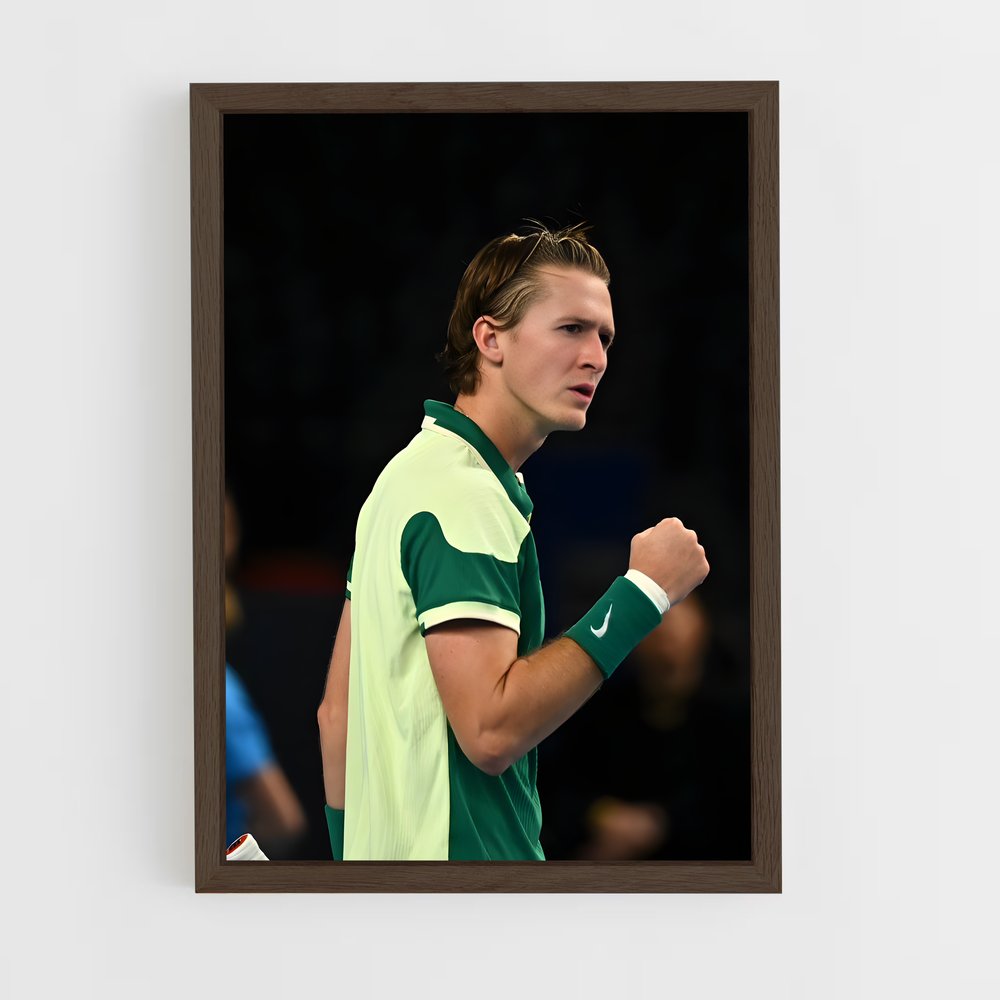 ap-sebastian korda-3 cadre Bois foncé
